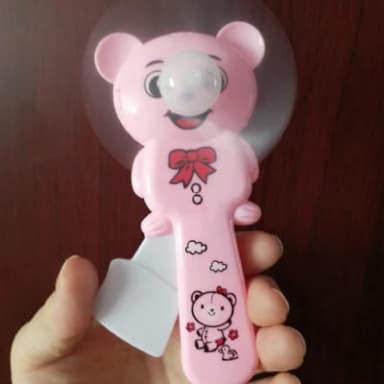 Portable Manual Hand Pooh Mini Fan Rabbit