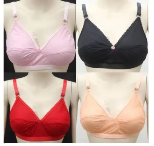 Cotton Bra Boil Fabrics Multi-Color - 4 Piece Set best quality 2