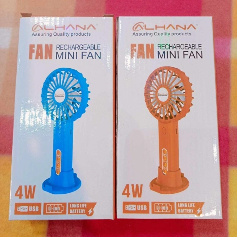 Alhana Rechargeable Mini Fan 3