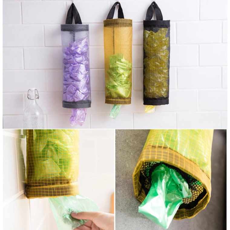 Kitchen Plastic Trash Bag Holder, Grocery Bag Holder, Trash Bags Holder 4