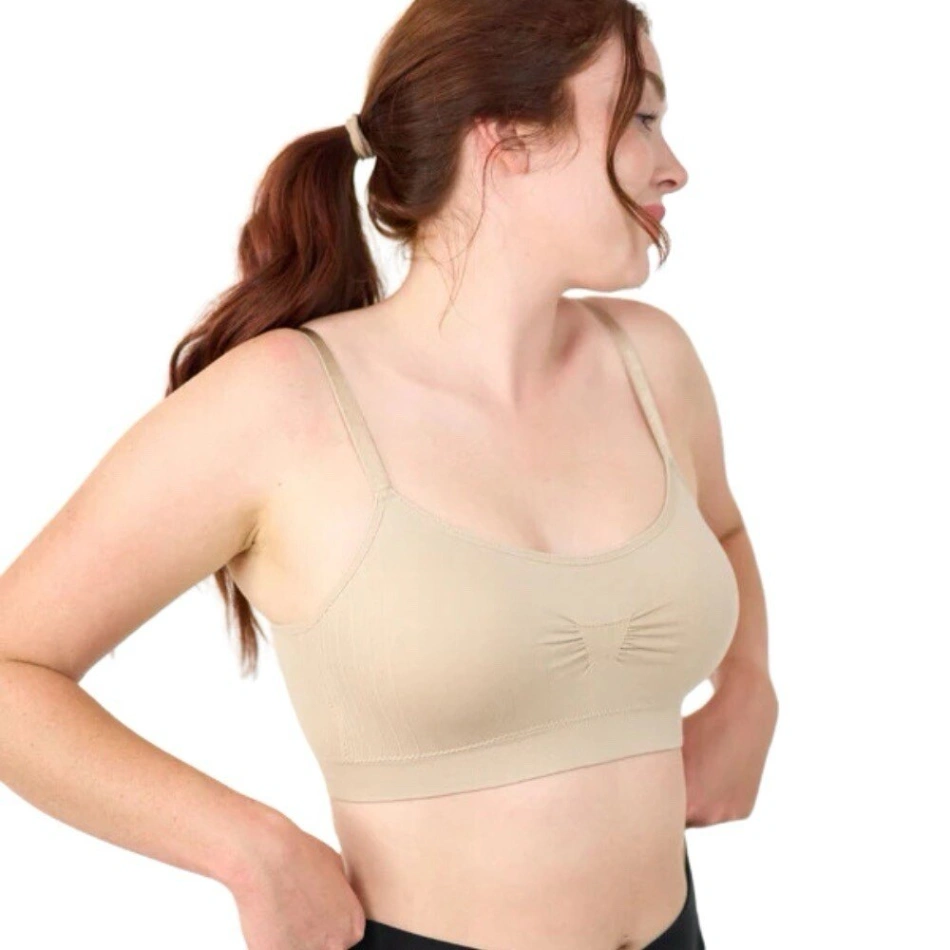 Sana Women's Seamless Padded Wirefree Comfort Bra new model 4