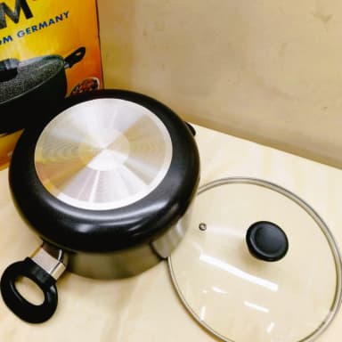 Kiam Non-Stick Casserole 28cm With Glass Lid