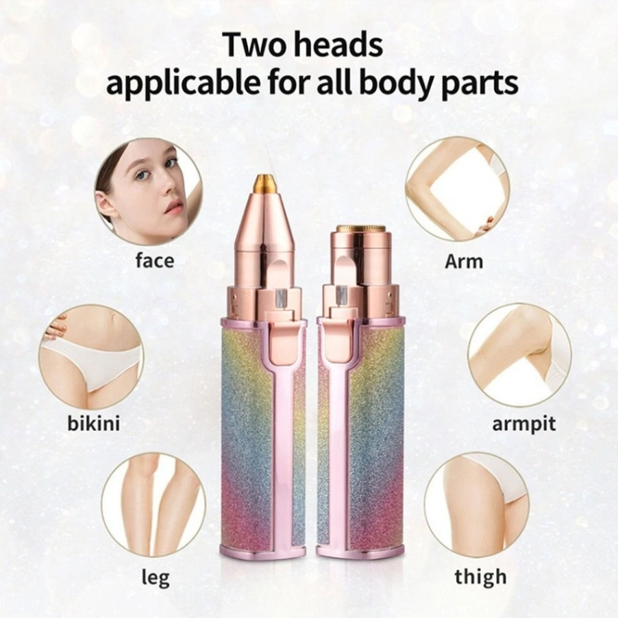 2 in 1 Electric Eyebrow Trimmer, Blawless Facial Hair Remover 4