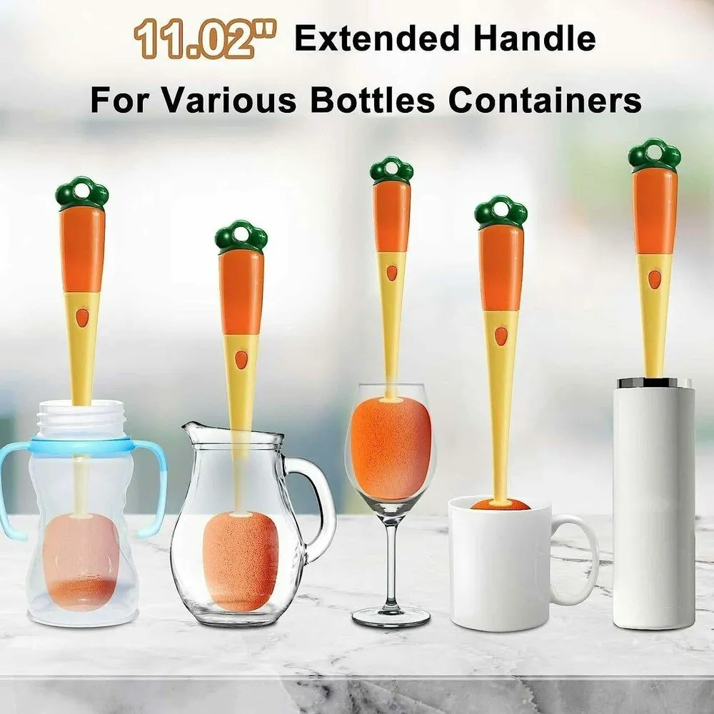 3 in 1 Multi Bottle Cleaning Sponge Brush 3