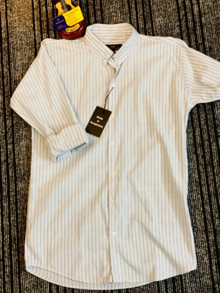 Soft Stripe Premium Shirt – Timeless Style for Modern Men 4