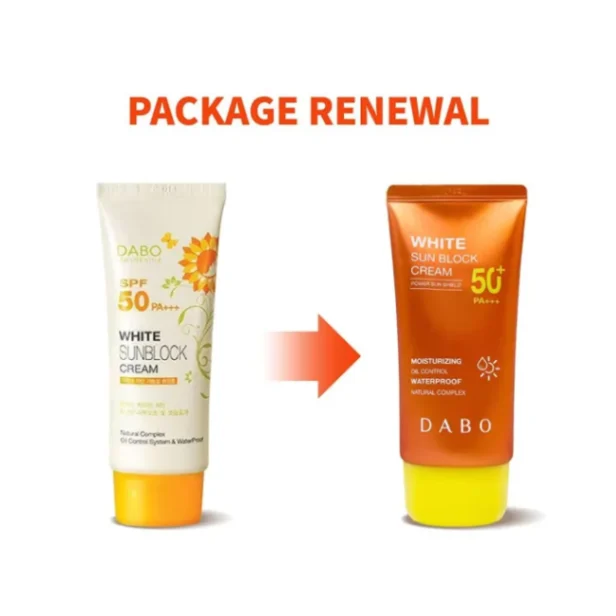 Dabo WhiteSun block Cream SPF 50+ PA+++ 3