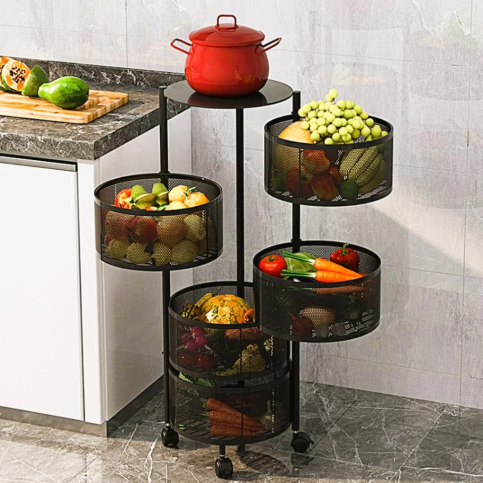 5 Tier Layer Kitchen Storage Rack good quality 3