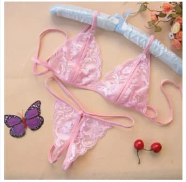 1 set SexyButterfly Lace Net Bikini Set