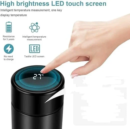 Smart LED Display Water Bottle Feature 4