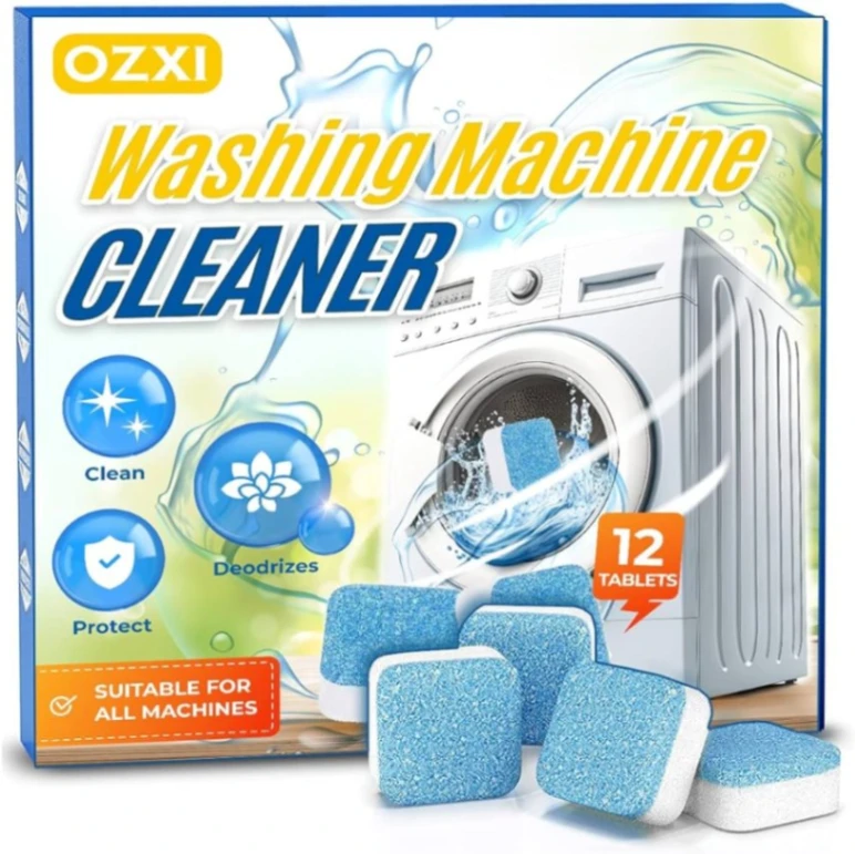 12Pcs Washing Machine Tank Cleaner Tablet 3