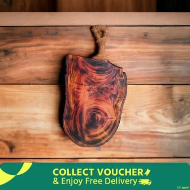 Live Edge Rustic Wooden Chopping Board