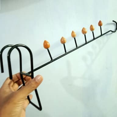 Grill Cloth Hanger Stand, Grill Cloth hanger Balcony shart hanger metal Coat Rack