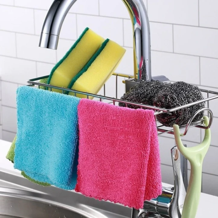 Faucet Rack Kitchen Sink Organizer Holder-1Pcs 4