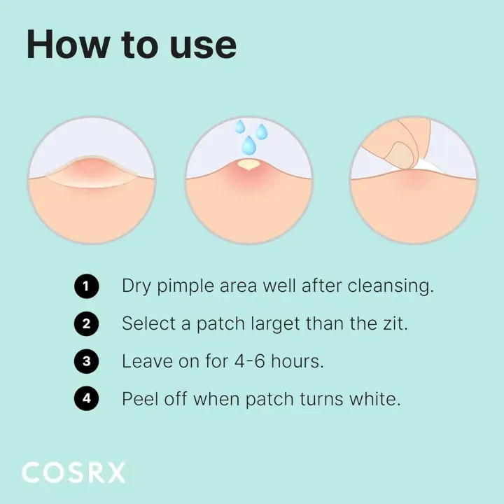 COSRX ACNE PIMPLE MASTER PATCH- 24 Patches(ব্রণ পিম্পল প্যাচ ত্বকে সমস্যাযুক্ত দাগের নিবিড় যত্ন প্রদান করে।) 4