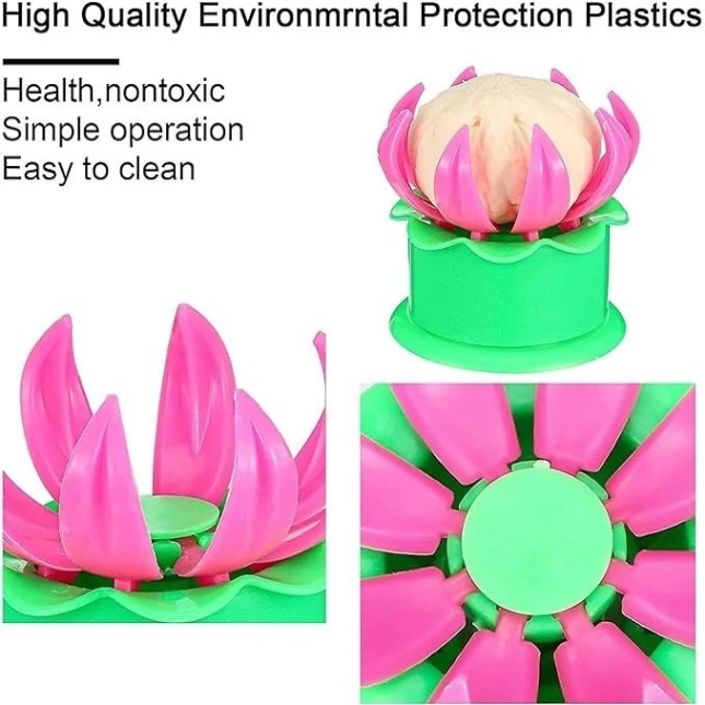 Momo Maker Heavy Pastry Steamed Stuffed Bun Pie Dumpling Making Mould pasta maker 5