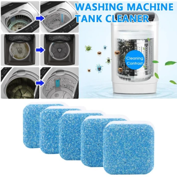 12Pcs Washing Machine Tank Cleaner Tablet 6
