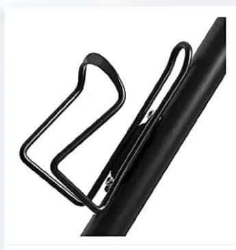 Aluminum Portable Drinking Cup Water Bottle Cage Holder Black
