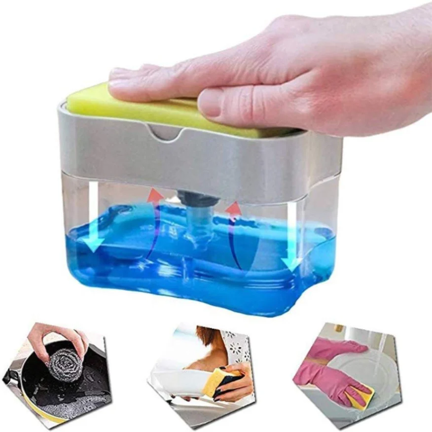 Soap Pump & Sponge Caddy 2