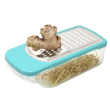 Famous Big Cheese and Vegetable Grater, Unbreakable Plastic With Steel Net