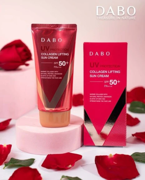 Dabo UV Protection Collagen Lifting Sun Cream SPF50+ PA+++ 70ml 3