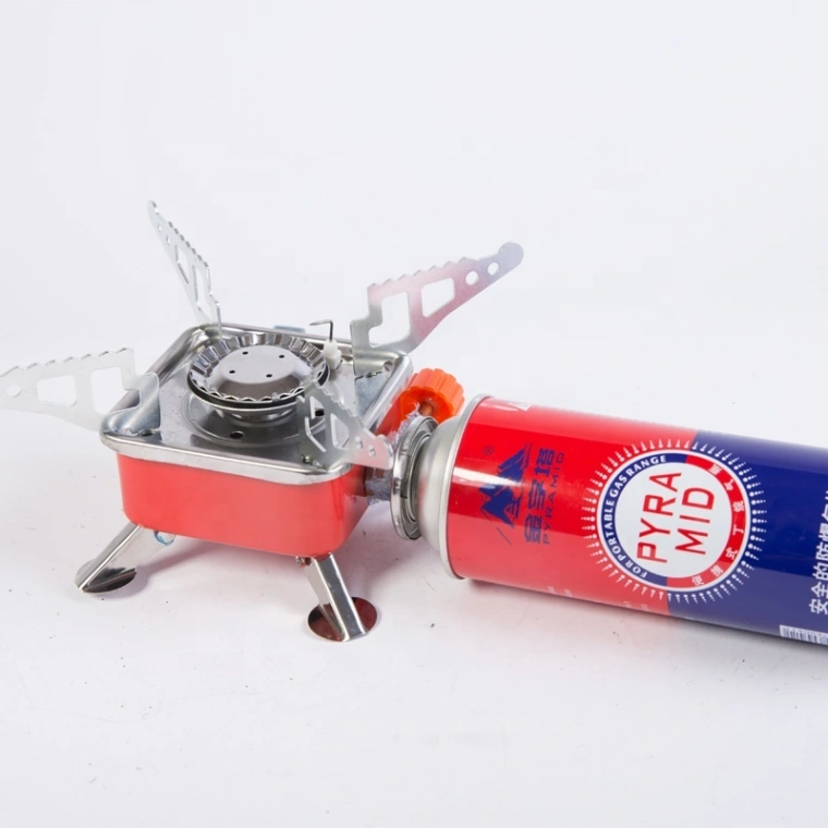 Portable Mini Gas Stove, Foldable Camping Stove for Camping and Outdoors. 6
