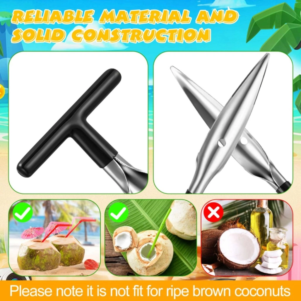 Coconut Hole Opener/Coconut Opener/Coconut Cutter/Dab Opener 3