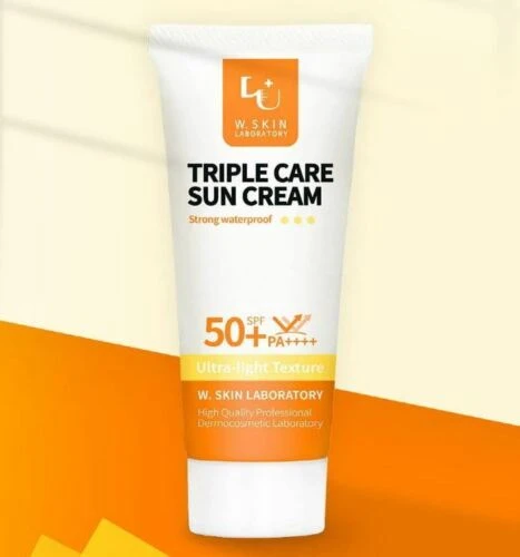 W.Skin Laboratory Triple Care Sun Cream SPF50+ PA++++ 6