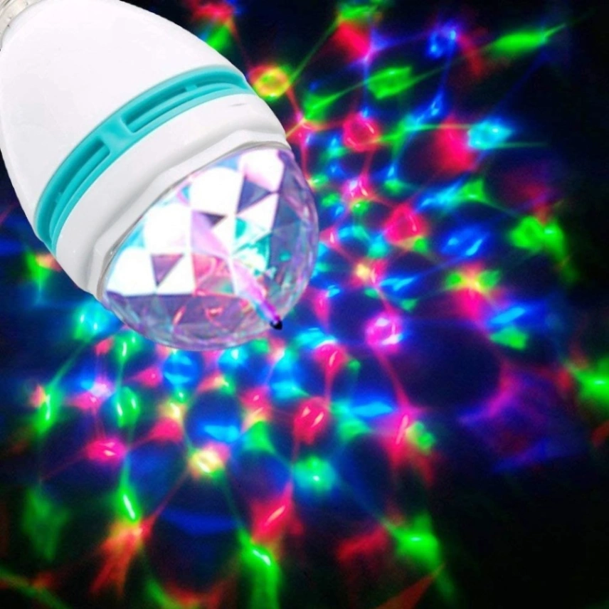LED DJ Disco Moving Bulb Light Multi-Color 6