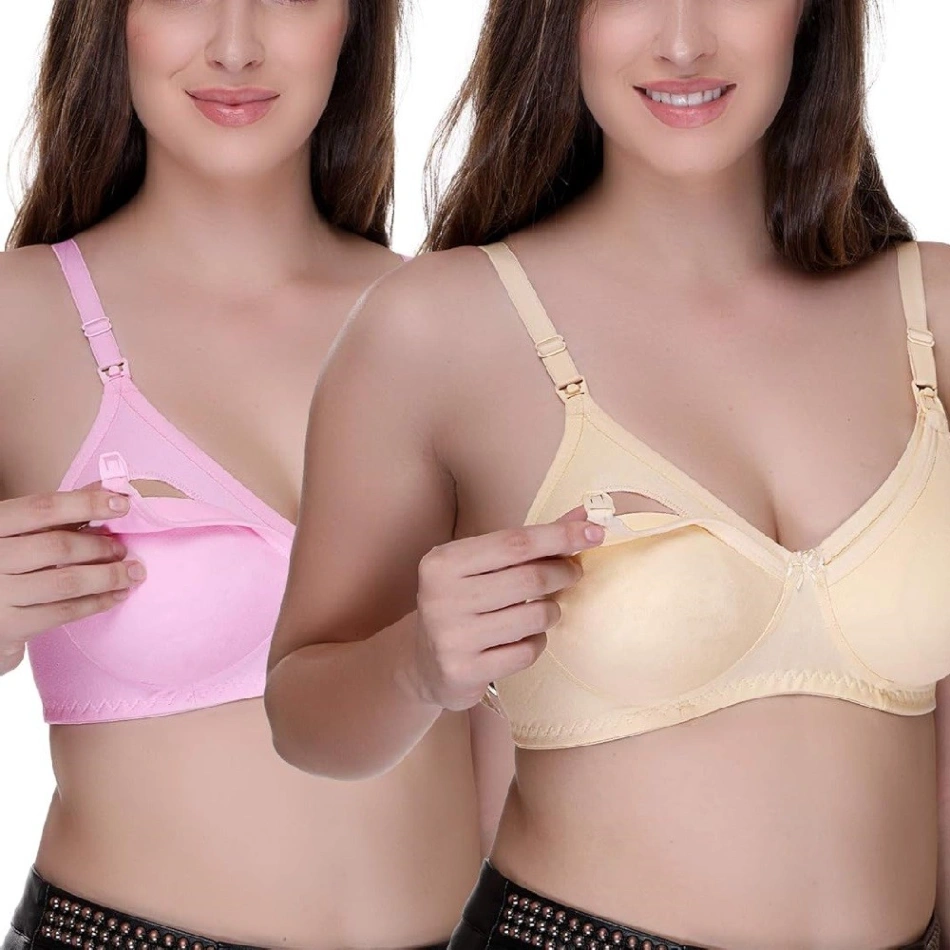 নতুন মা-দের একটাই চিন্তা থাকে ব্রেস্টফিডিং সিস্টেমের সাথে আরামদায়ক ম্যাটারনিটি ব্রা কোথায় পাবে? One PCS 2