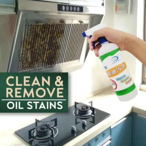 Kitchen Cleaner Spray-450ml, Kitchen Oil & Grease Stain Remover 2