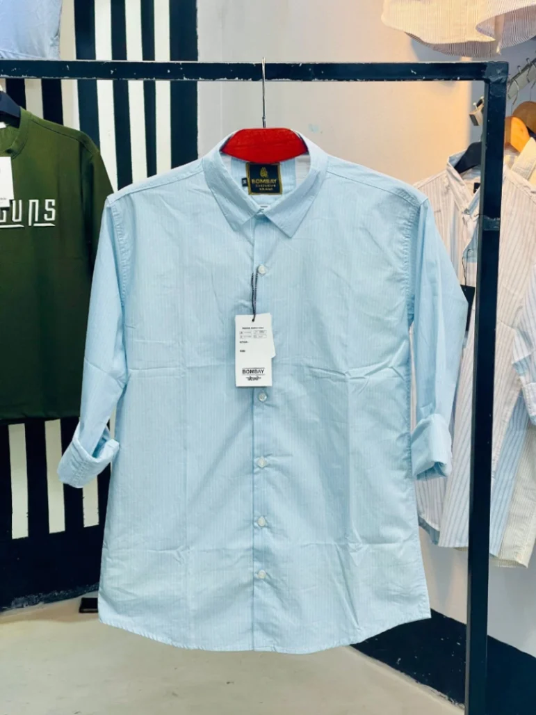 Soft Stripe Premium Shirt – Timeless Style for Modern Men 2
