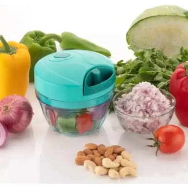 Anjani 2 in 1 Vegetable Cutter, Vegetable Chopper Multicolor