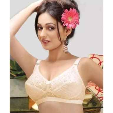 Like-Me Chicken Embroidery Cotton Bra