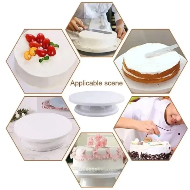 Cake Turntable, 360° Rotating Best Cake Turntable 3