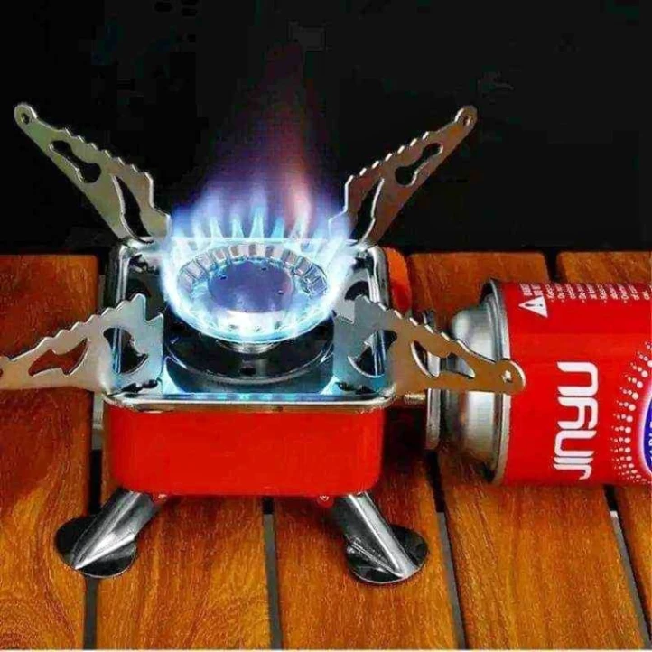 Portable Mini Gas Stove, Foldable Camping Stove for Camping and Outdoors. 3