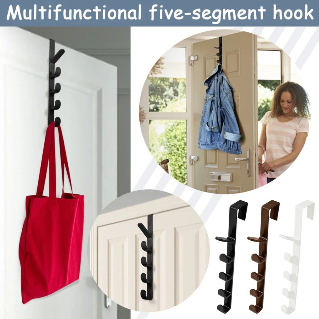 1Pcs Door Hanger Home Storage Organization Hooks 2