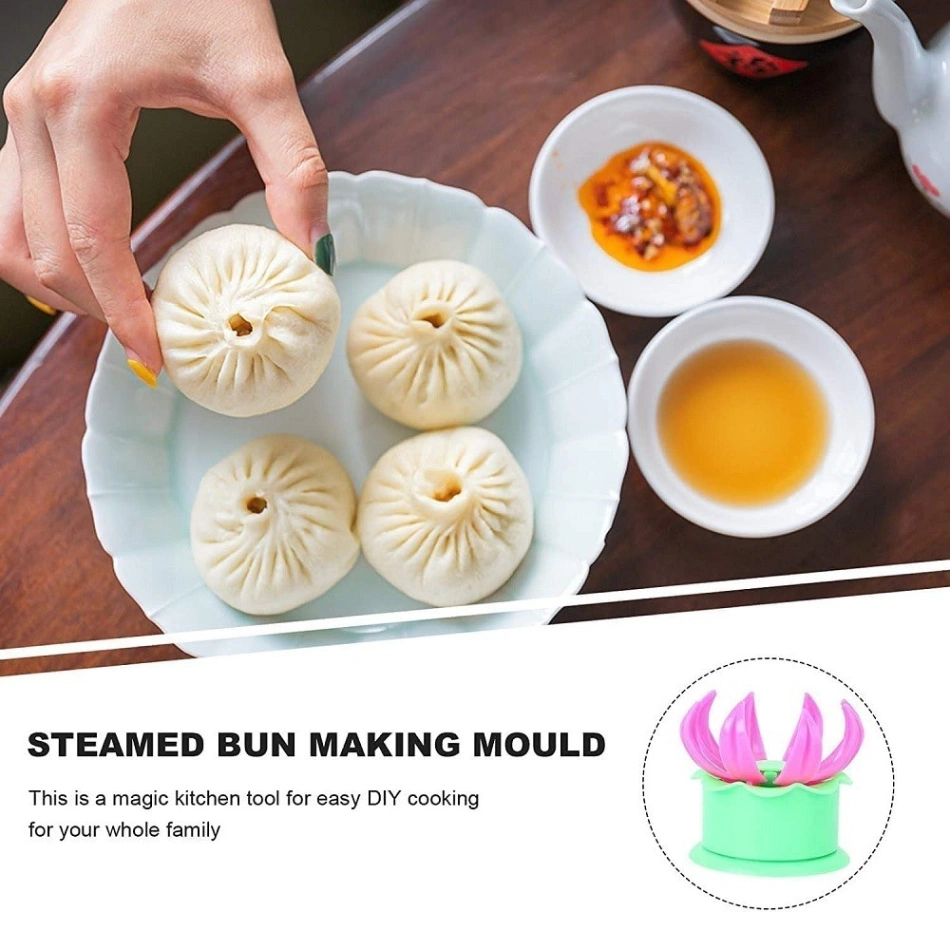 Momo Maker Heavy Pastry Steamed Stuffed Bun Pie Dumpling Making Mould pasta maker 3