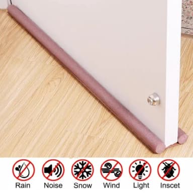 Flexible Door Bottom Sealing Strip, Door Draft and Dust Stopper, Door Air Stopper Bottom Sealing Strip, Door Draft Door gap and Dust Stopper Door Insect Protector
