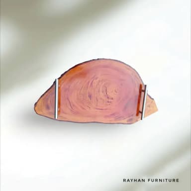 Wooden Serving Coffee Tray (LIVE EDGE)