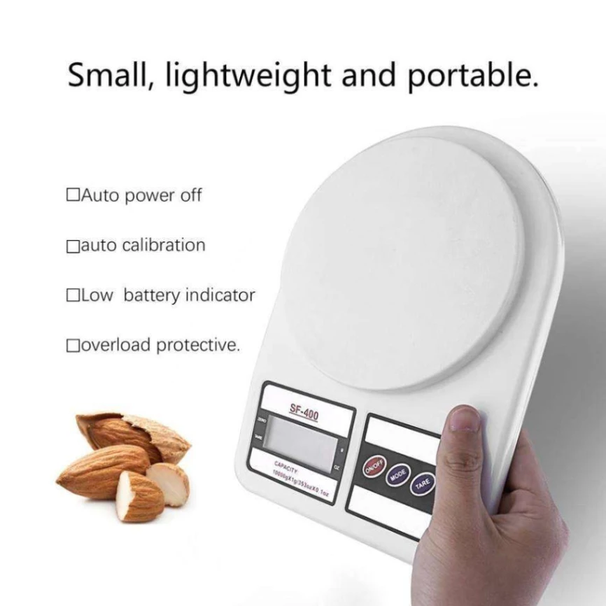 Digital kitchen scale 10kg 3