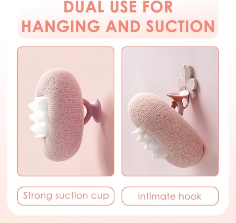 Massage Shower Ball, Bath Sponge Body Cleaning Brush 6