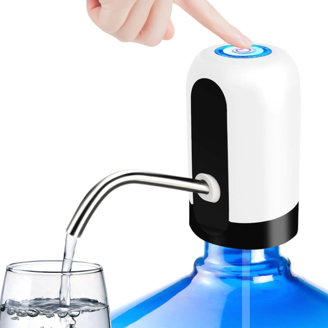 Water bottle pump charging via USB automatic drinking water pump Portable Electric dispenser for switch dispensador 3