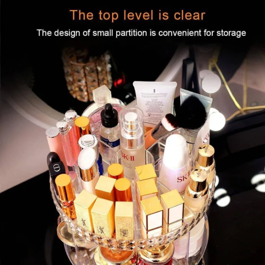 360 Degree Rotation Cosmetic Organizer 2