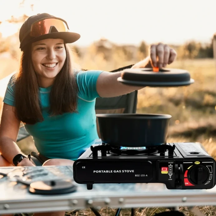 Portable gas stove bdz-155-a, Portable Butane Gas Camping Stove 6