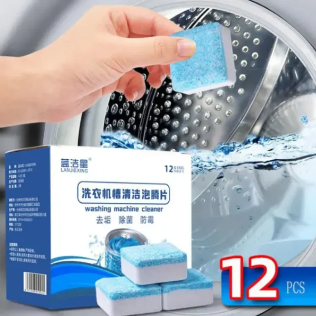 12Pcs Washing Machine Tank Cleaner Tablet 5