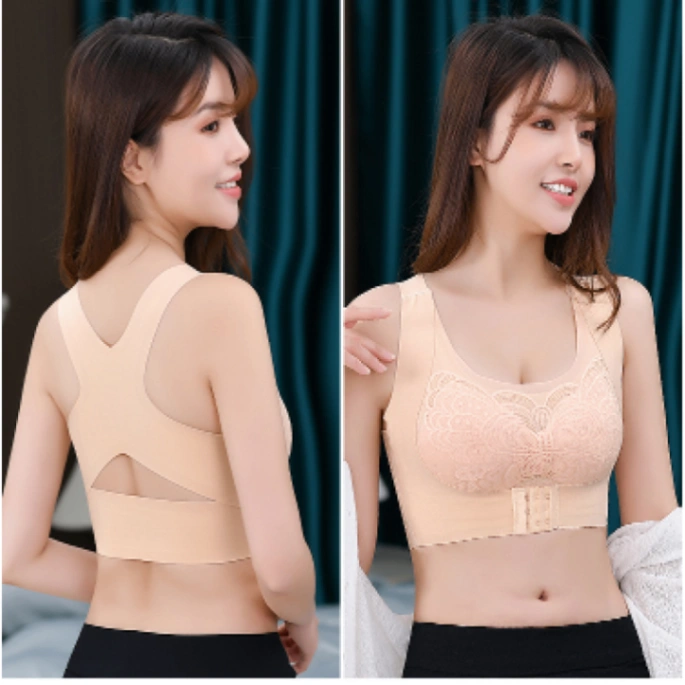 Chest Binder and Back Pain Relief Push Up Bra – Seamless Sexy Lingerie for Women 6