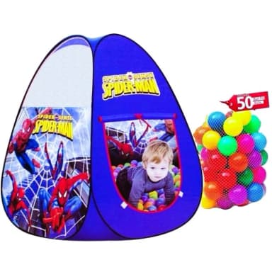 (Spiderman) Tent Play House - 50 Balls, Play Ball House, Children's Magic Game House