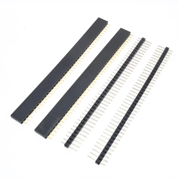 2.54 mm Male-Female Connecting Rail - 1 Pair (40 Pins)