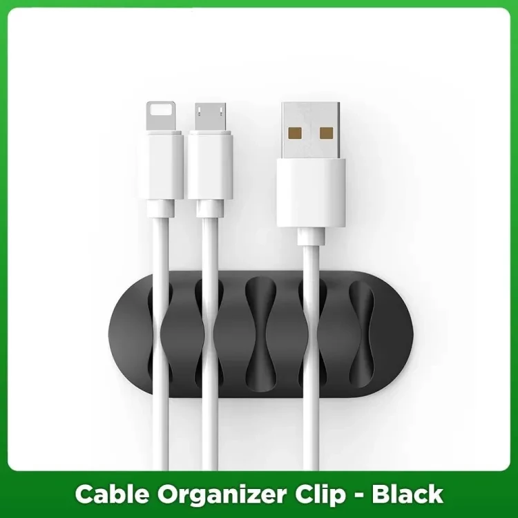 Cable Clip Self Adhesive Cable Organizer Wire Holder Cable Clamp Multiple Cable Management Tool For Home & Office