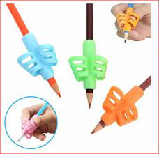 Two-Finger Pen Holder Silicone Baby Learning Writing Tool Correction Device Pencil